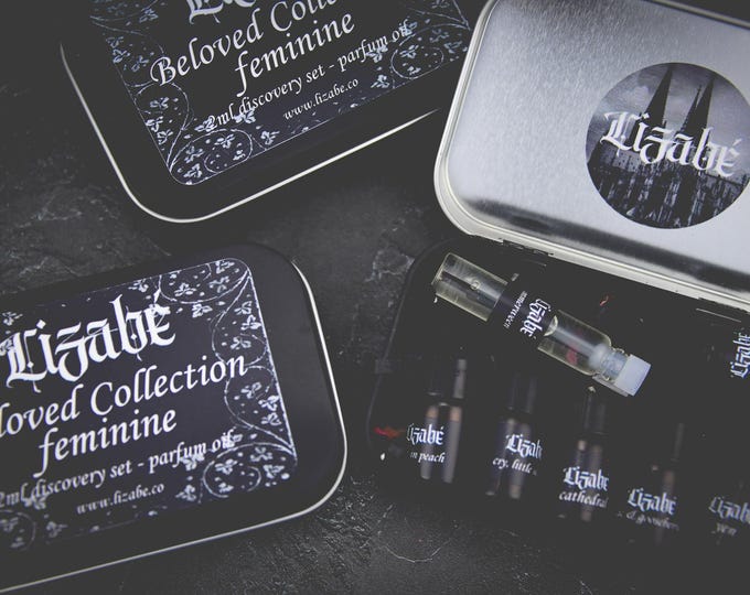 NEW!! Feminine Beloved Discovery Collection Parfum Oil | Fragrance | Gothic Victorian | Trial 2ml Dab Sample Set