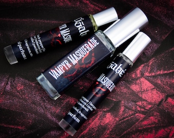 NEW!!! Vampyr Masquerade Perfume Parfum Oil or Spray | Fragrance | Gothic | Smoke Black Pepper Leather Tobacco Bourbon Vanilla Patchouli