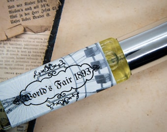 CLEARANCE!!! World's Fair 1893 Perfume Parfum Oil or Spray | Fragrance | Gothic Victorian | Maple Glazed Bacon Buttered Popcorn Funnel Cake