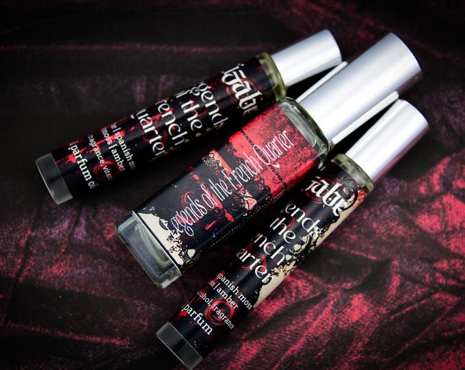 NEW Legends of the French Quarter Perfume Parfum Oil or Spray | Fragrance | Gothic | Absinthe Spanish Moss Oakmoss Amber
