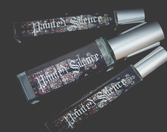 NEW Painted Silence Perfume | Fragrance | World of Noctyrrh | Lizabé & Co | Matcha Bergamot Hay Fern Sunwashed Cotton Pale Woods Musk