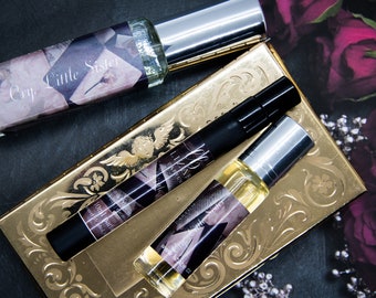 Cry Little Sister Perfume Parfum Oil or Spray | Fragrance | Gothic Victorian | Milk Strawberries Fruits Caramel Woods