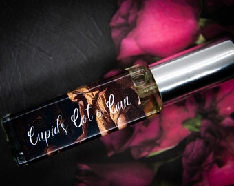 NEW! Cupid's Got A Gun Perfume Parfum Oil or Spray | Fragrance | Gothic Victorian | Dark Chocolate Vanilla Milk Rose Black Pepper Cloves