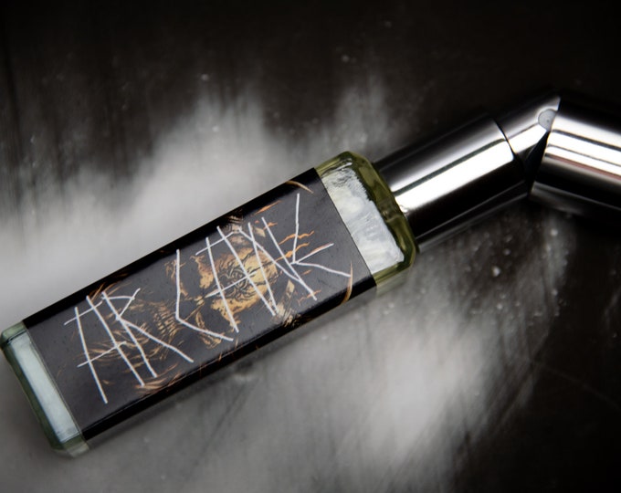 NEW! Arcane Perfume Parfum Oil or Spray | Fragrance | Gothic Viking | Black Oudh Patchouli Opoponax Black Pepper Chocolate Oriental Musk