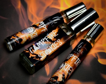 Retiring Campfire Stories s'mores Perfume | Fragrance | Gothic | Toasted Marshmallow, firewood, chocolate, graham crackers
