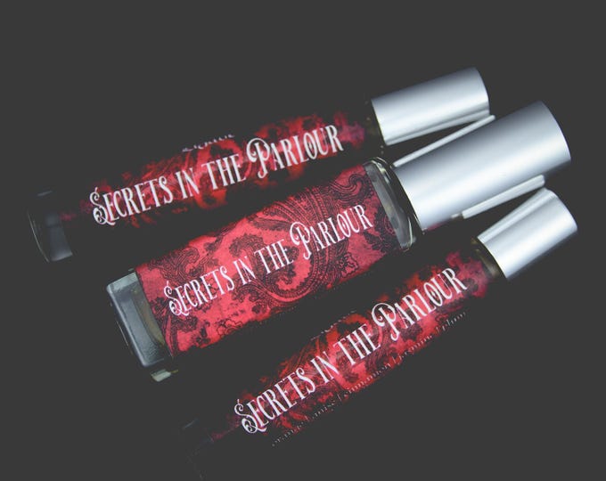 NEW!! Secrets in the Parlour Perfume Parfum Oil or Spray | Fragrance | Gothic | Orange Anise Cinnamon Jasmine Plum Wood Vanilla Tonka Bean
