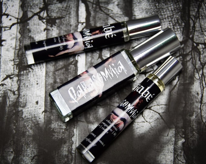 NEW!!! Parasomnia Perfume Parfum Oil or Spray | Fragrance | Gothic | Blueberries Cashmere Violets Freesia Grapes Pomegranate Lily Nightmare