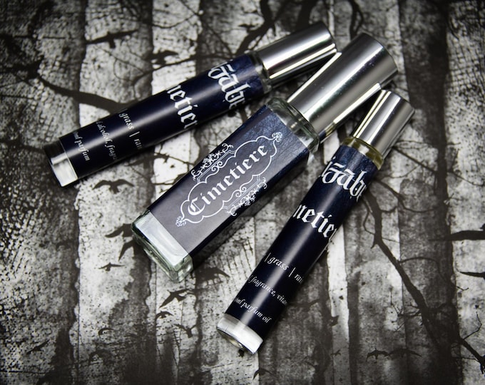 Re-Release Cemetery Perfume Parfum or Oil | Fragrance | Gothic | Dark | Odd | Macabre | Dirt | Grass | Rain | Gothic