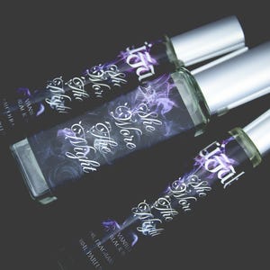 NEW! She Wore the Night Perfume Parfum Oil or Spray | Fragrance | Gothic | Peppercorn Grapefruit Plum Black Rose Vanilla Patchouli Labdanum