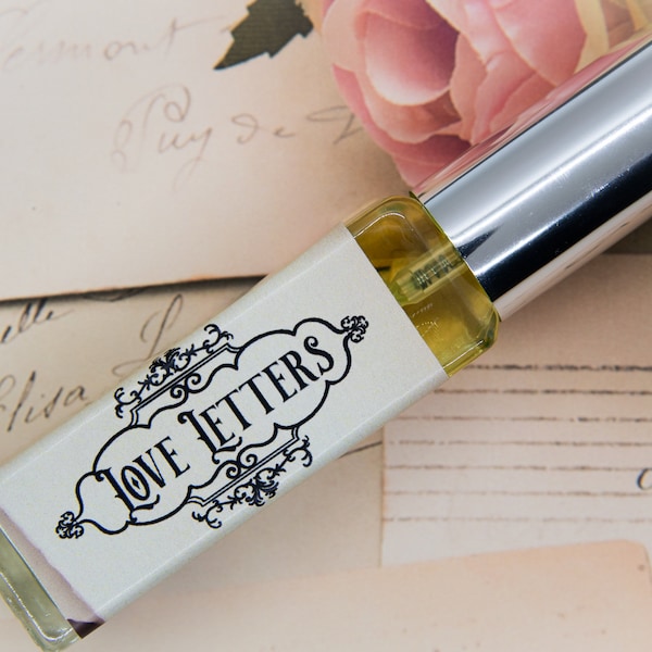 NEW! Love Letters Perfume Parfum Oil or Spray | Fragrance | Gothic Victorian | Pink Sugar Vanilla Milk Orange & Cherry Blossoms Fruit