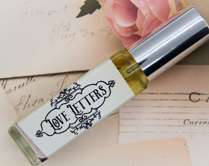 NEW! Love Letters Perfume Parfum Oil or Spray | Fragrance | Gothic Victorian | Pink Sugar Vanilla Milk Orange & Cherry Blossoms Fruit