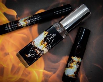 Cozy By The Fire Perfume Parfum Oil or Spray | Fragrance | Perfume Oil | Gothic | Victorian | Smoke Woods Cloves Amber Patchouli