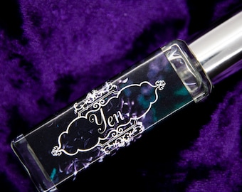 Yen Yennefer Perfume | Oil or Spray | Fragrance | Perfume Oil | Gothic Victorian | Dark | Alternative | lilac gooseberries lavender violets