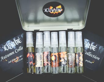 NEW!! Autumn Halloween Discovery Collection Parfum 7 - 5ml Sprays | Fragrance | Gothic Victorian | Trial Scents Discovery Trial Sample Fall