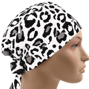 Krankenschwester Hut Gepard, Damen OP-Haube, OP-Haube für Frauen, Leopard Arzt Hut