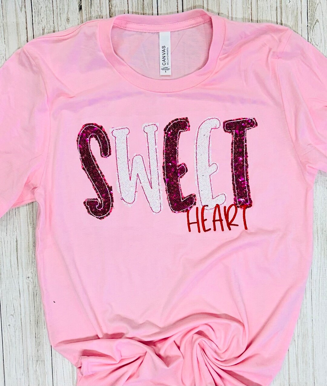 Sweetheart blue ribbon tshirt main image 0