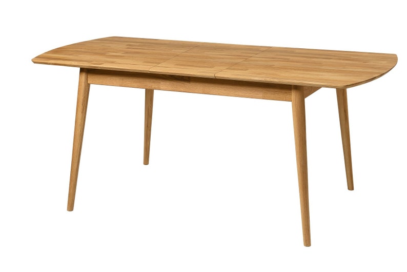 Table a manger extensible bois chêne massif, Esstisch ausziehbar massivholz, Mesa de comedor  extensible madera maciza diseno escandinavo