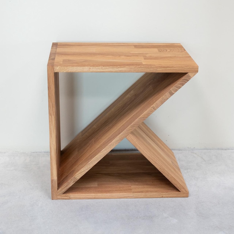 Beistelltisch Massivholz, Eiche, hochwertig, modern, für Wohnzimmer, Schlafzimme, Table d'appoint , bois massif, table de conception