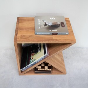 Beistelltisch Massivholz, Eiche, hochwertig, modern, für Wohnzimmer, Schlafzimme, Table d'appoint , bois massif, table de conception