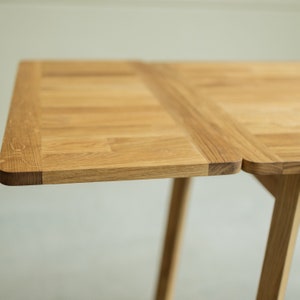 Table a manger extensible bois chêne massif, Esstisch ausziehbar massivholz, Mesa de comedor  extensible madera maciza diseno escandinavo