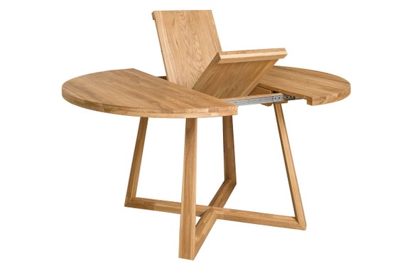 Table a manger ronde extensible
