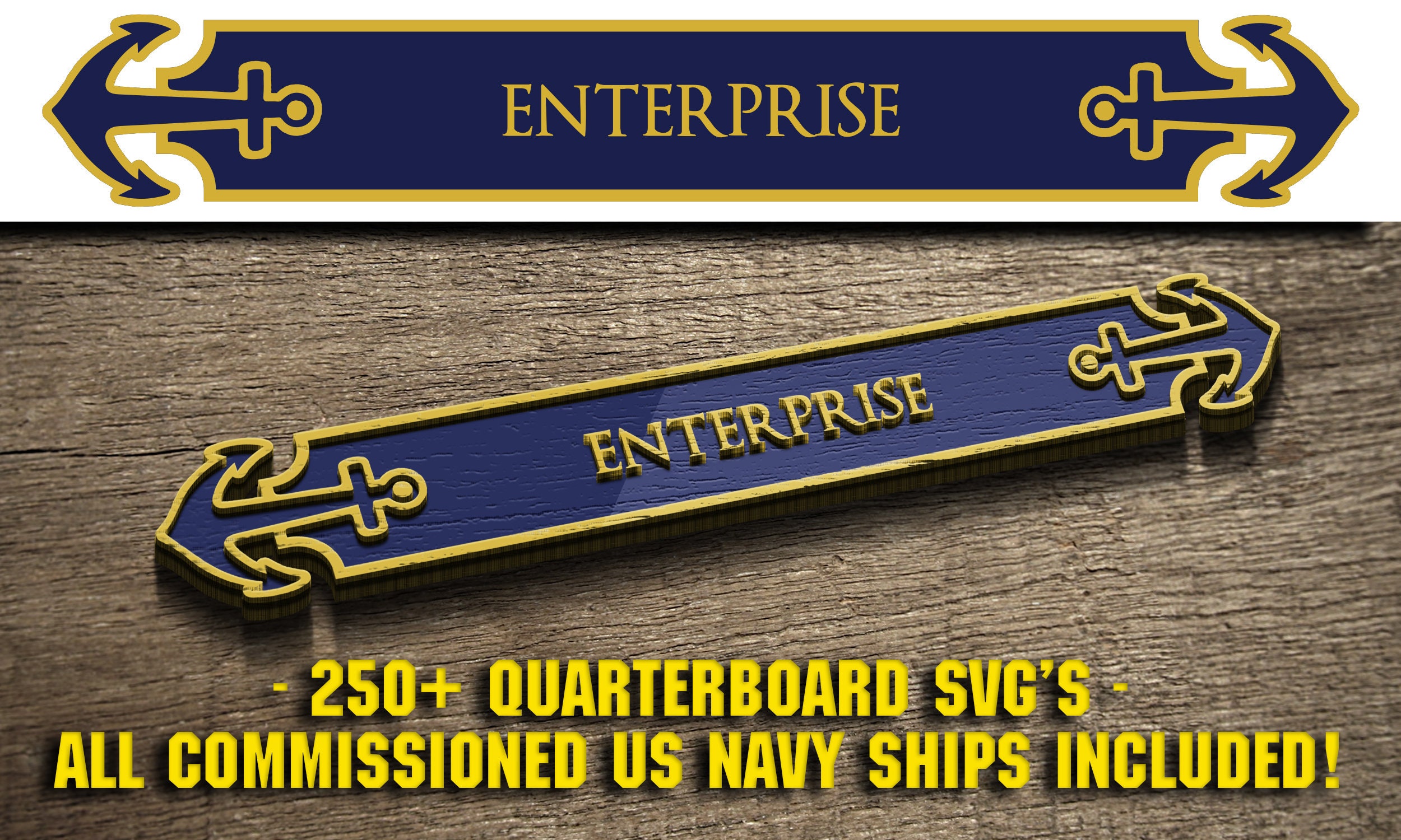 Navy Ship Name Board SVG's Navy svg quarterboard Navy Etsy