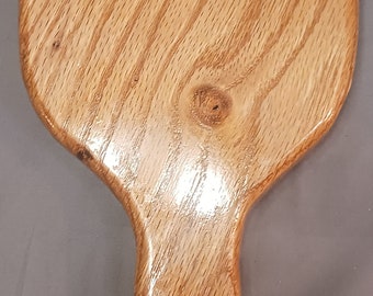 Oak paddle with cherry stain