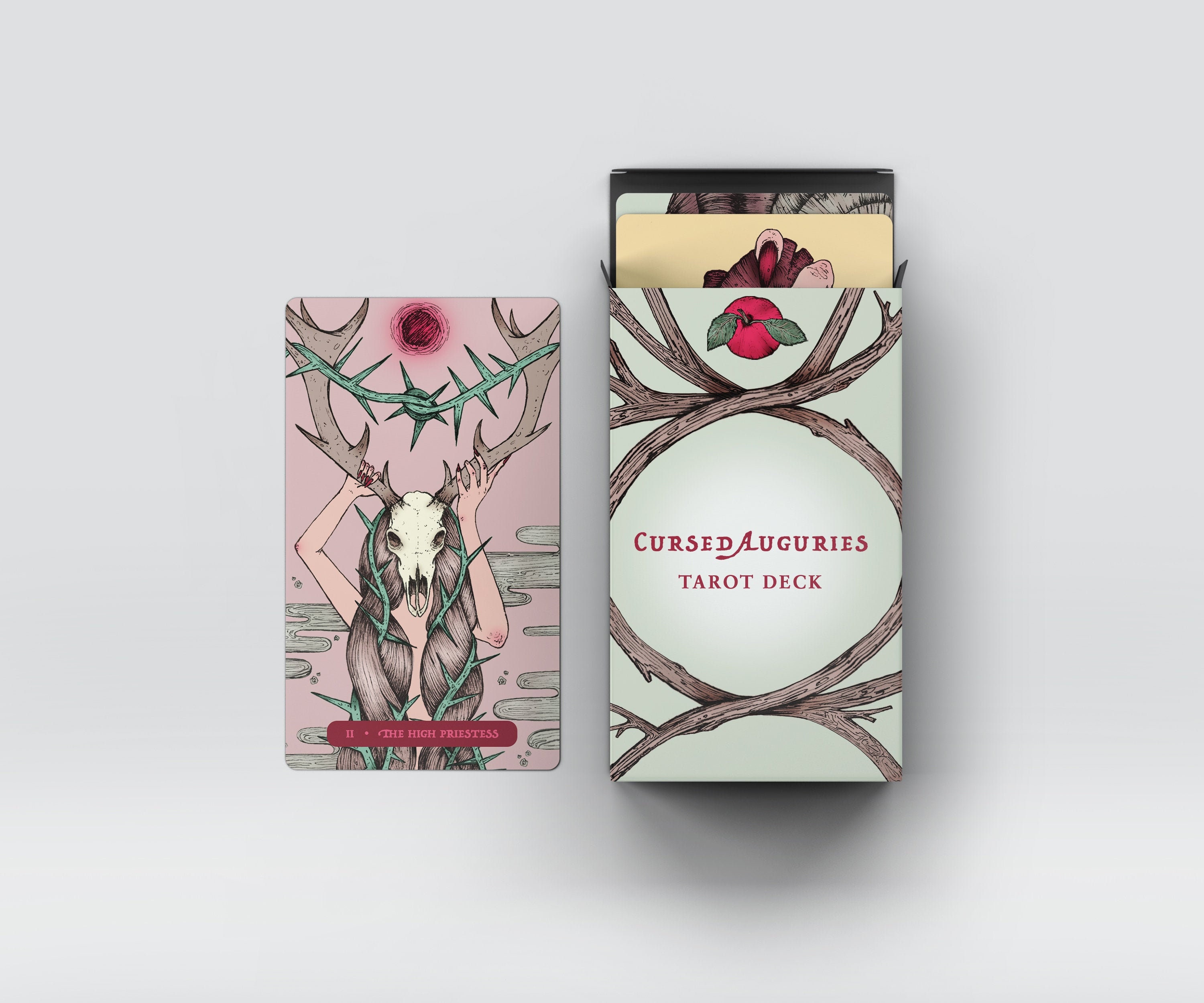 Cursed Auguries Tarot Deck Etsy