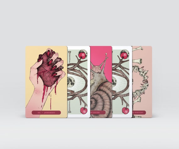 Cursed Auguries Tarot Deck Etsy
