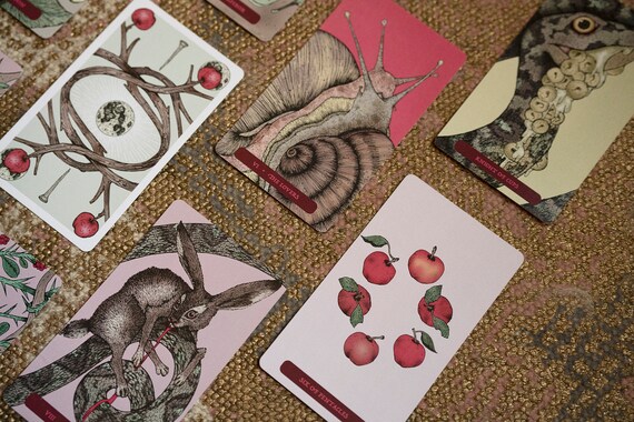 Cursed Auguries Tarot Deck Etsy