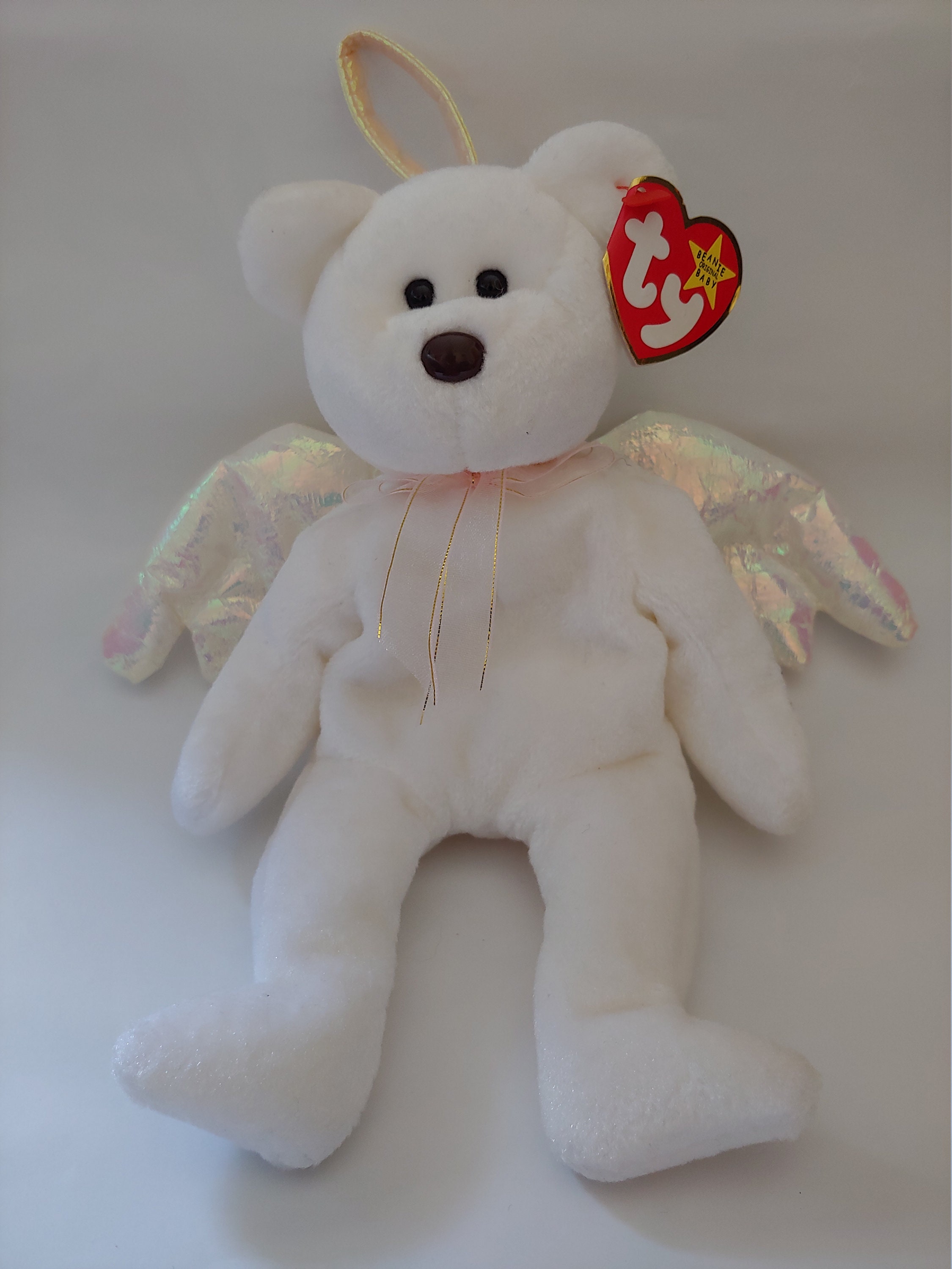 Halo The Ty Angel Bear Etsy