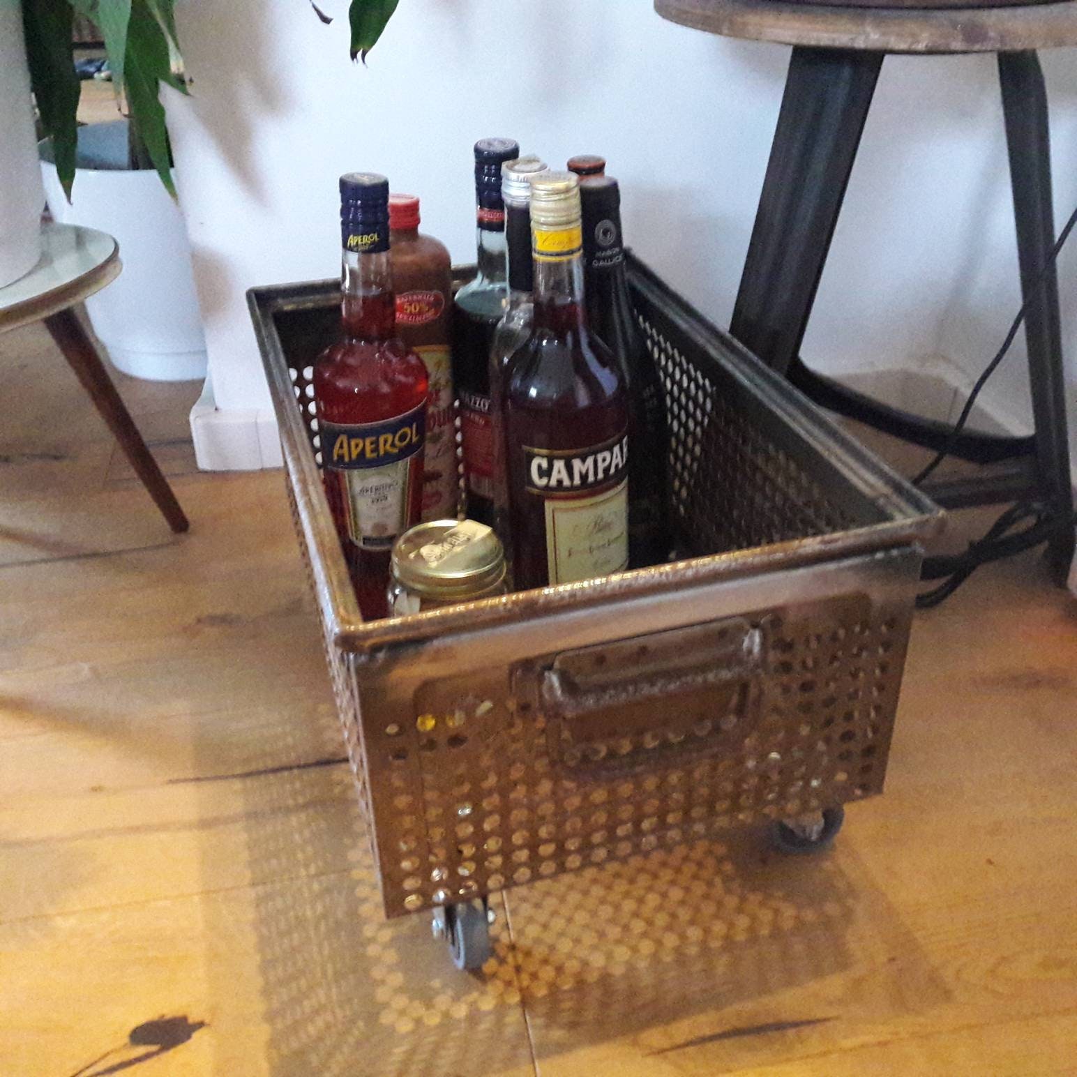 Aufbewahrungskorb Lagerkiste auf Rollen in angesagtem | Etsy