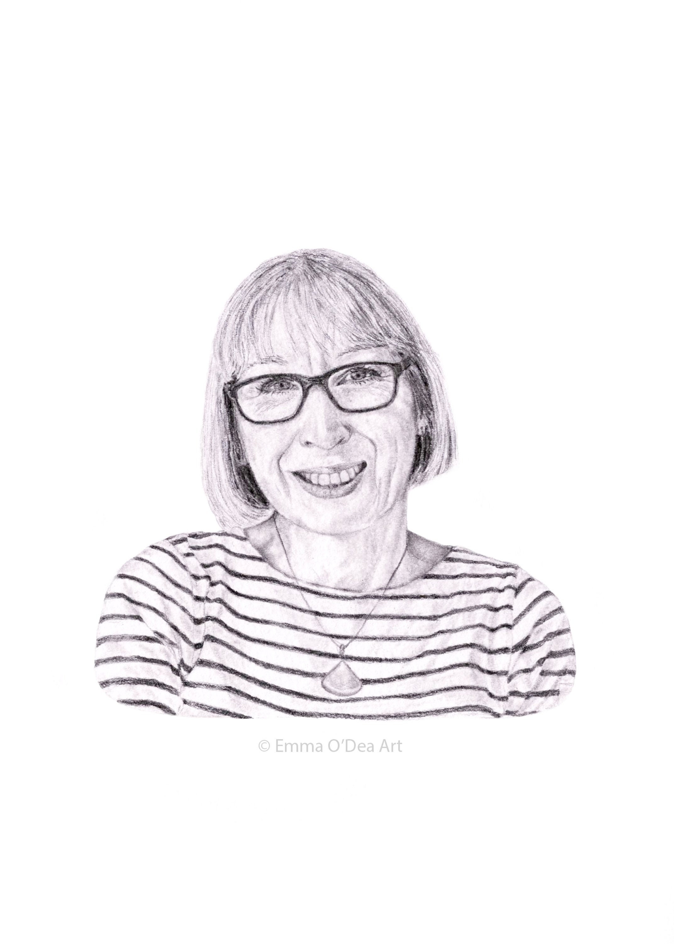 Unique gift Custom Human Portrait Commission Wedding Gift Birthday