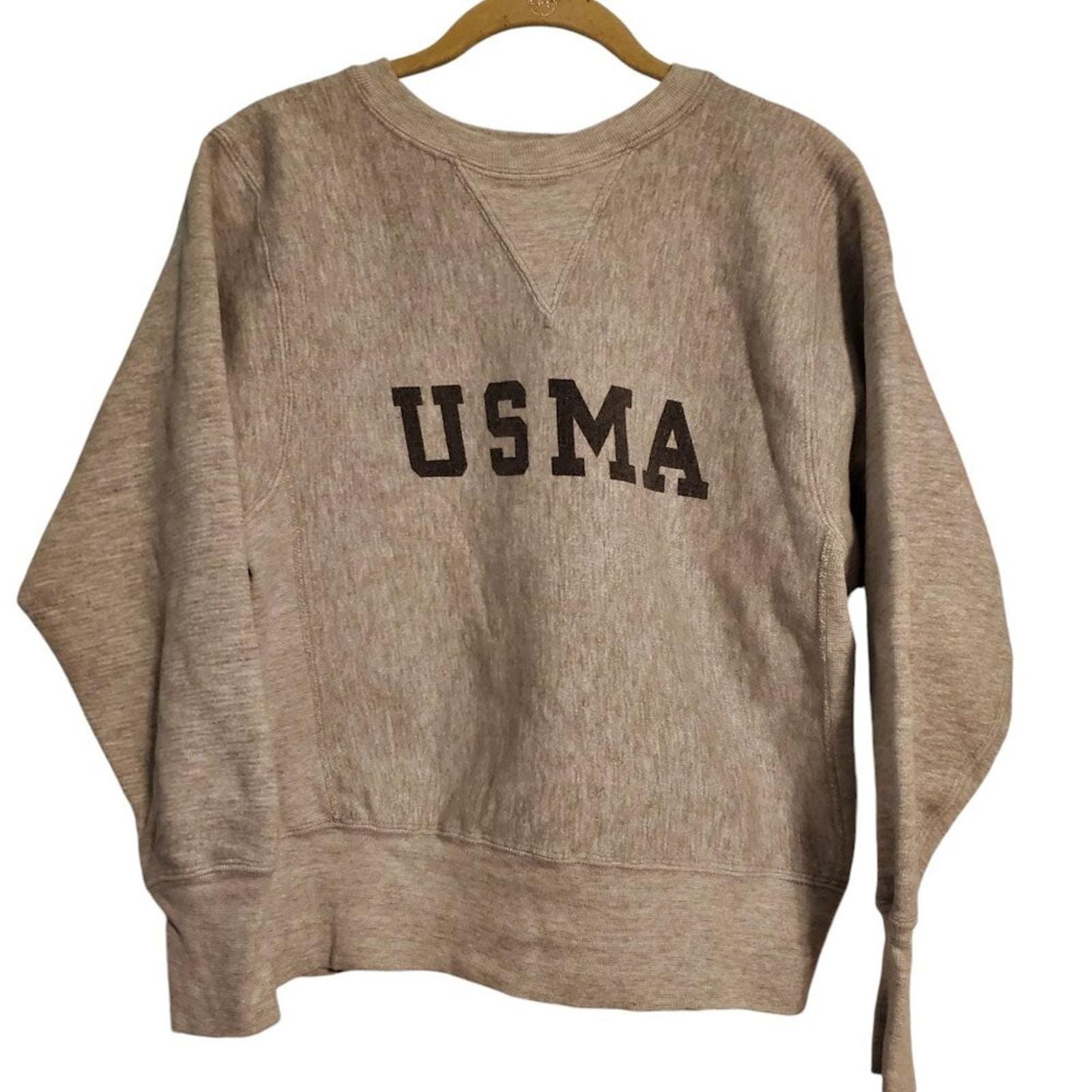 トップス 80s champion Reverse Weave USMA Vintage Champion Reverse Weave USMA Sweatshirt Early 1980s