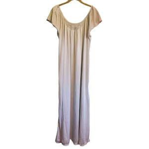 Vintage Pastel Kawaii Coquette Floral Babydoll Nightgown Sleep House Dress