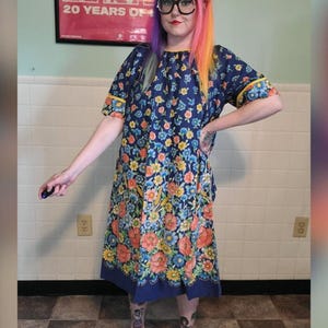 moo moo dress old lady Old Lady Moomoo Mumu Dress ?? We Chillin In The Mumus Today #mumu #moomoo #moomoos #kaftan #