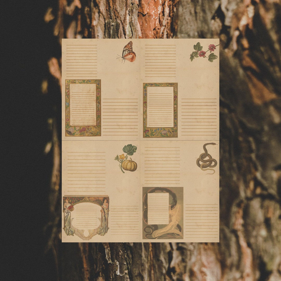 Book of Shadows Pages, Spell Pages, Digital Download, Grimoire Pages ...