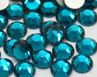 2mm 4mm Nail Art Resin Rhinestones 5mm | Embellishments Peacock Blue Non-Hot fix Rhinestones Bling 3mm 1000 pcs