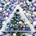 Resin AB Violet Purple Non-Hot fix Rhinestones | 1000 pcs | Resin Rhinestones, Bling, Embellishments, Nail Art | 3mm | 4mm | 
