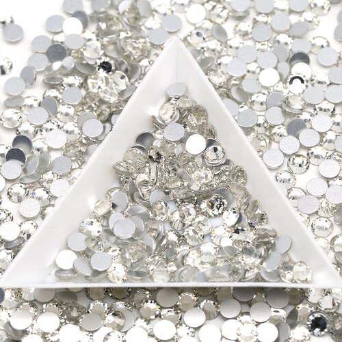 Resin Clear/crystal Non-hot Fix Rhinestones 1000 Pcs Resin - Etsy