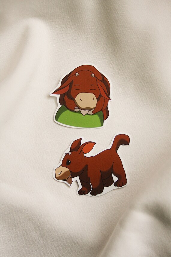 Sabertooth Moose Lion Cub Avatar The Last Airbender Sticker Etsy