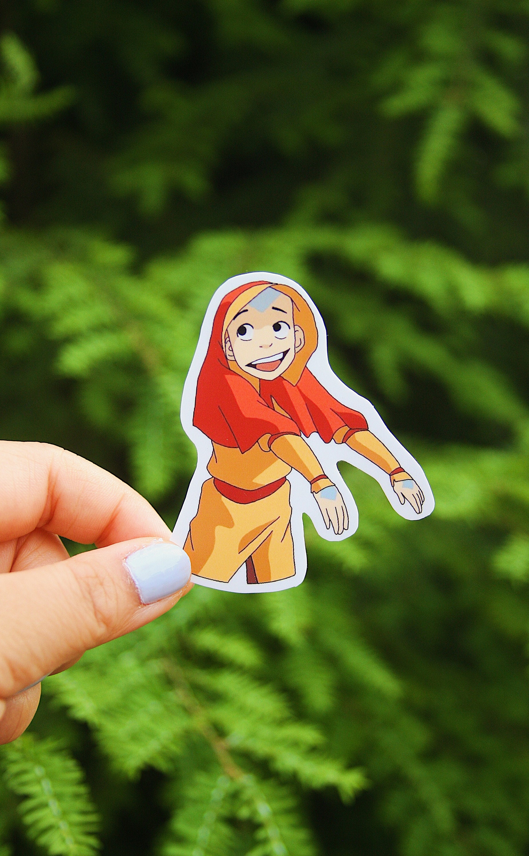 Avatar Gaang Sticker Pack of 6 Including: Suki and Katara From ATLA Sokka Zuko Toph Aang