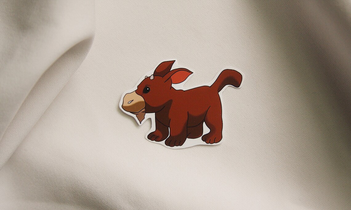 Sabertooth Moose Lion Cub Avatar the Last Airbender Sticker | Etsy