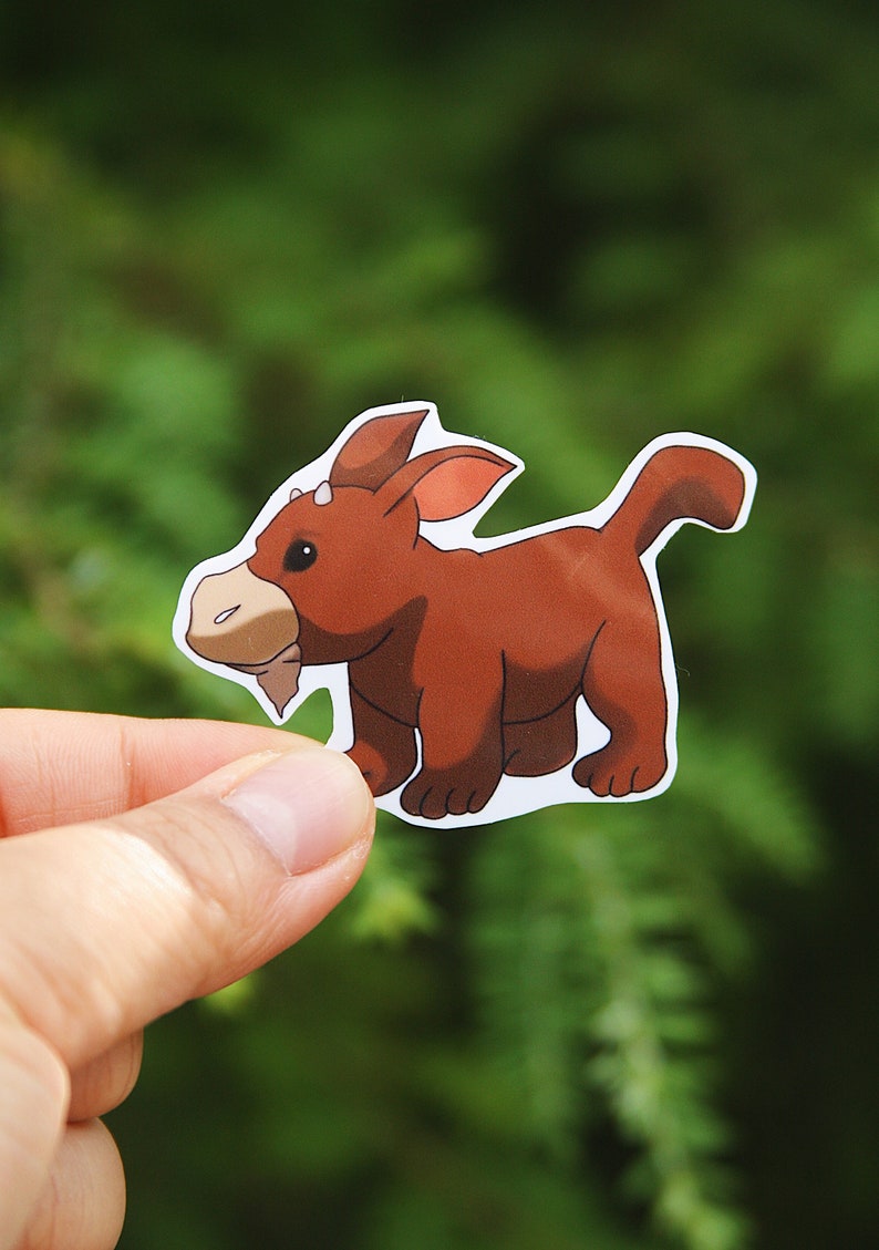Sabertooth Moose Lion Cub Avatar the Last Airbender Sticker Etsy