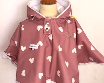 cape imperméable personnalisée bébé / enfant
