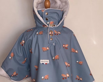 cape imperméable personnalisée bébé / enfant