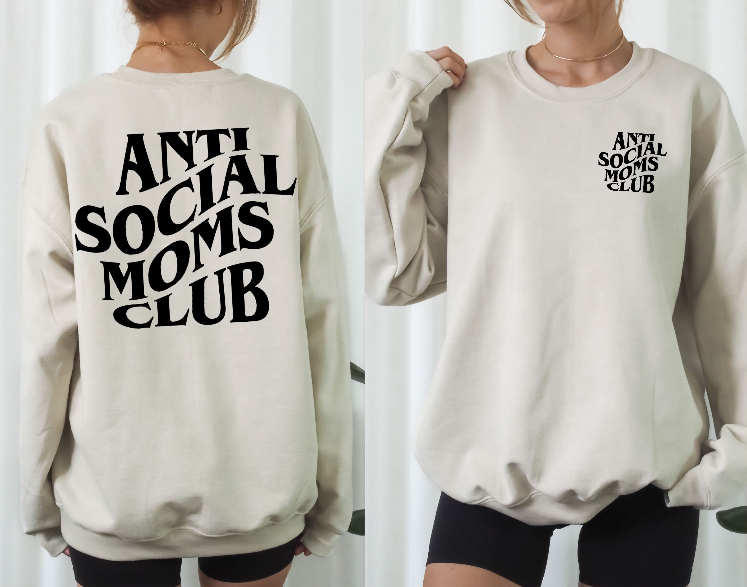 Anti-Social Moms Club Sweatshirt main image 1