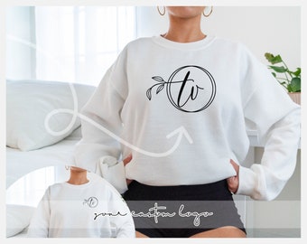 Your ›› LOGO ‹‹ Sweatshirt OR Shirt // Custom Text Sweatshirt / Personalized Sweatshirt / Custom Crewneck / Personalized Gift