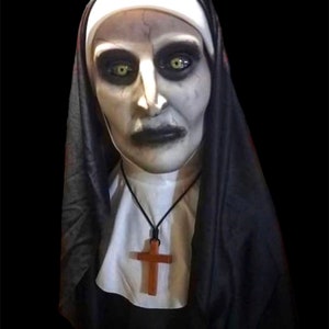 Valak The Nun - Latex Mask / Bust Display