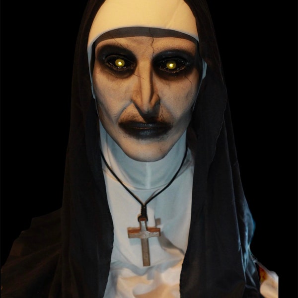 Valak the Nun - Latex Mask Bust Display - Made to order  ( 6-8 weeks production time )